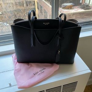 Margaux Large Satchel - Kate Spade - Black